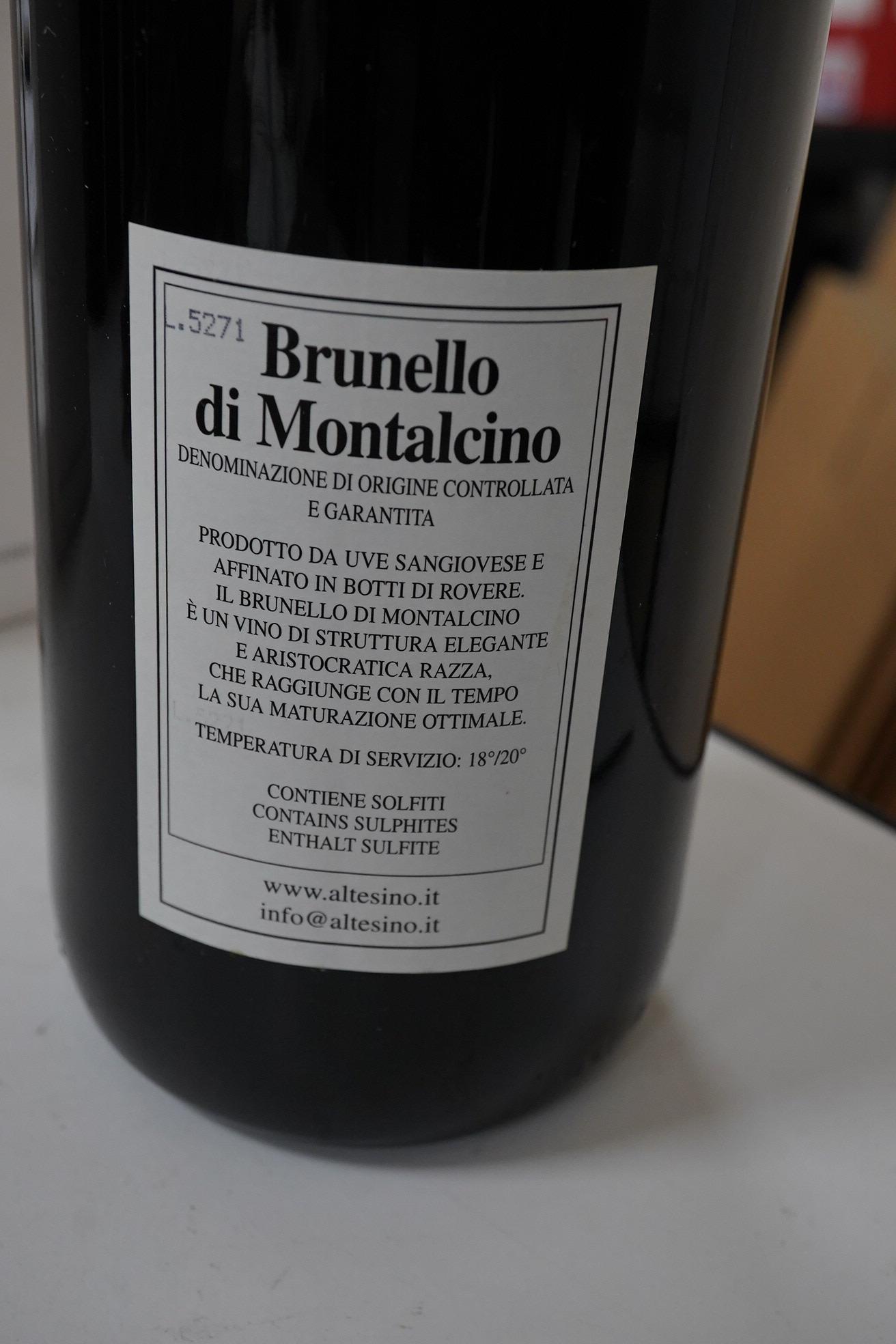 Three magnums of Altesino, Brunello di Montalcini, 2001. Condition - boxed
